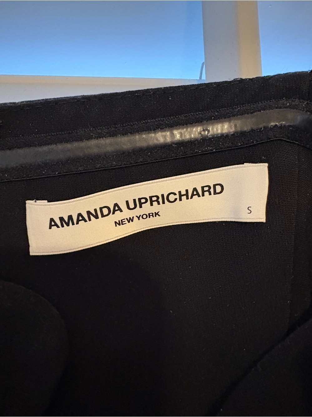 Amanda Uprichard Strapless Puzzle Gown in Black - Picture 4 of 5